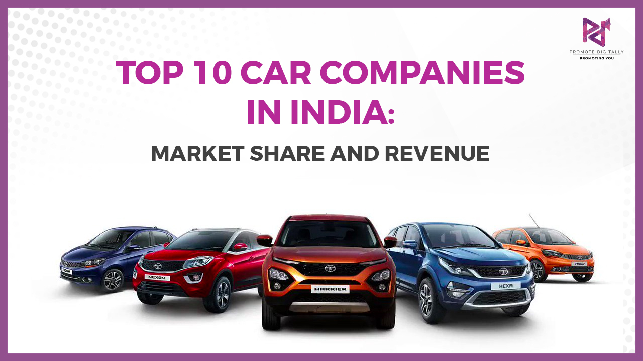 Top 10 Car companies in india: market share and revenue