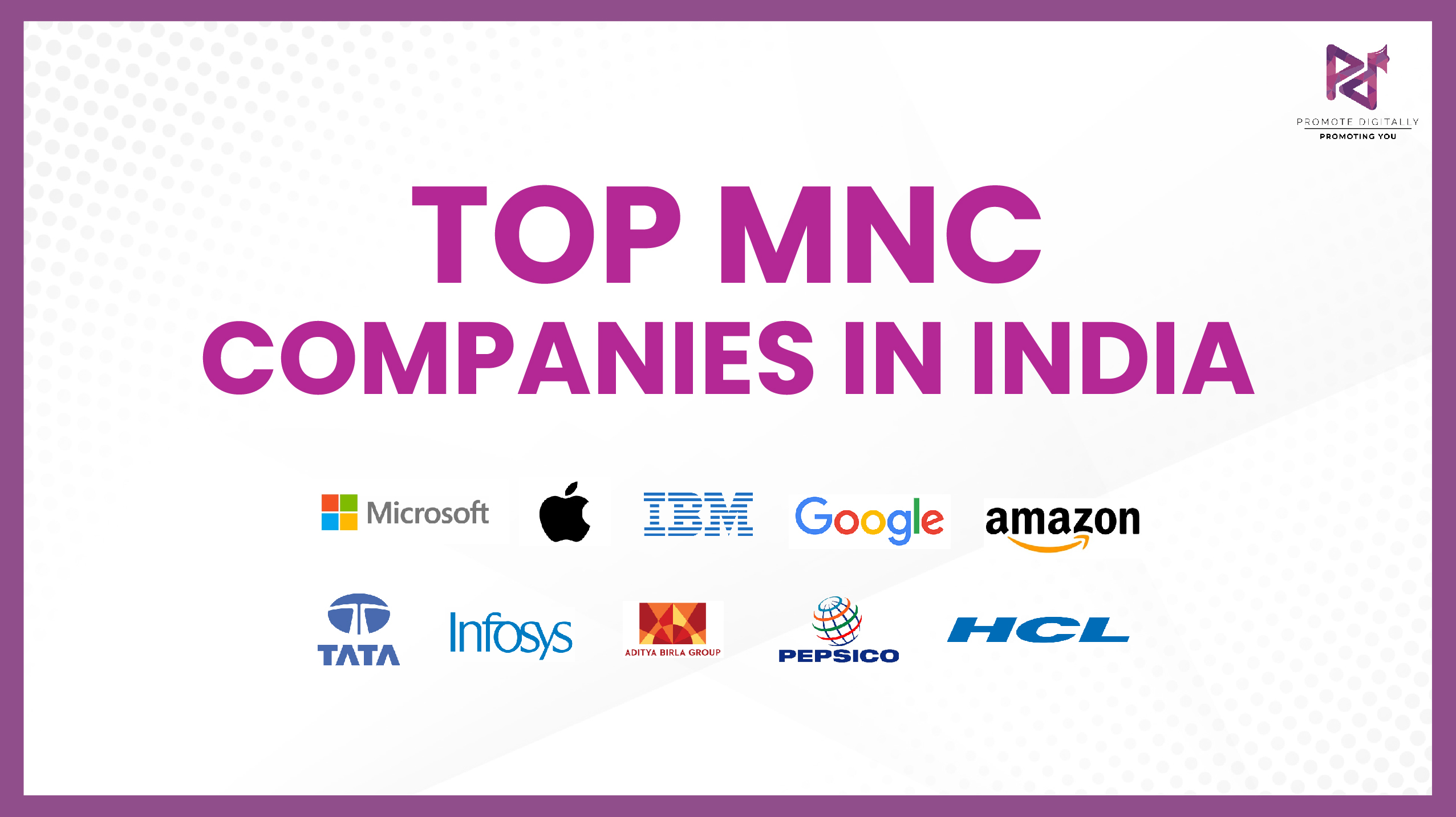 Top MNC companies in india